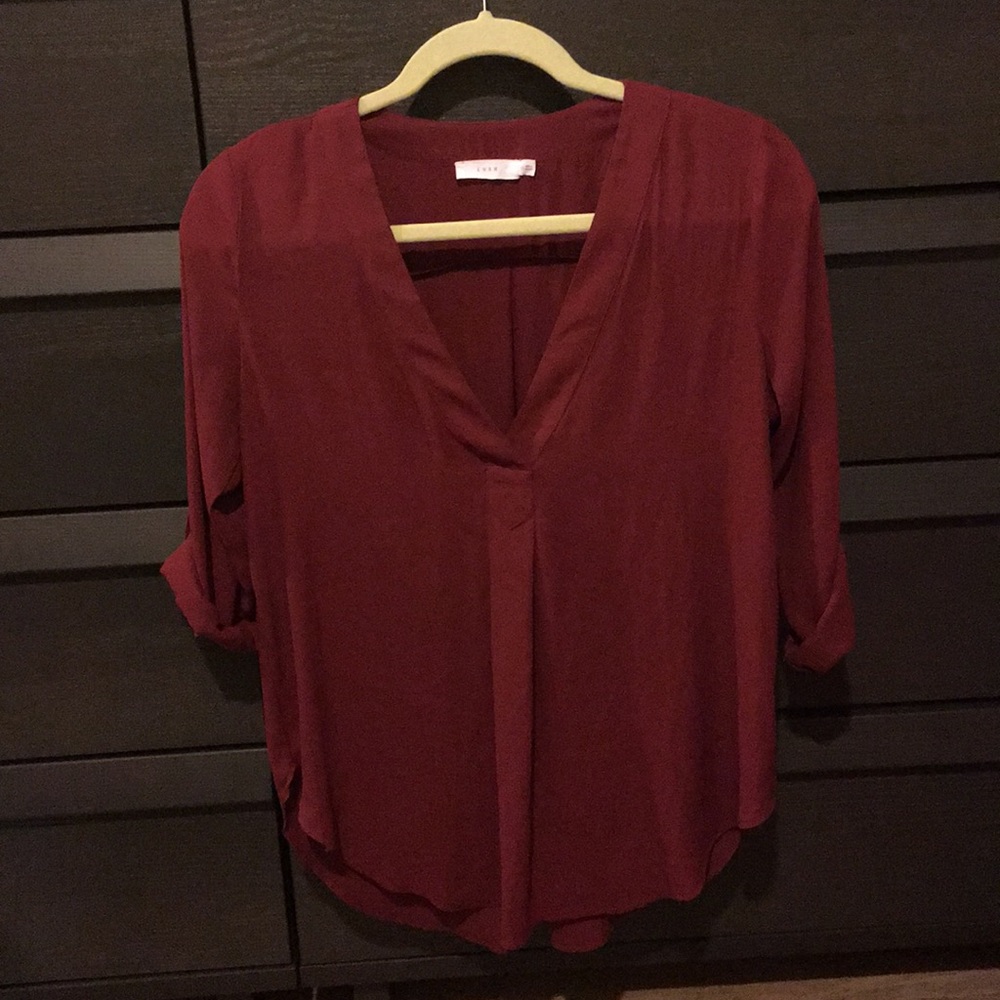 Maroon blouse